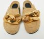 JW Anderson Pre-owned Suede sandals Beige Dames - Thumbnail 3