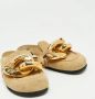 JW Anderson Pre-owned Suede sandals Beige Dames - Thumbnail 4