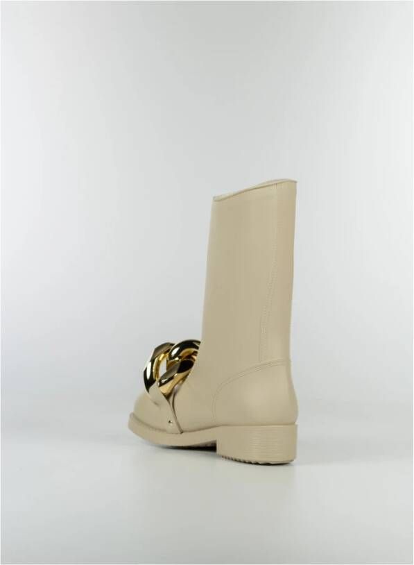 JW Anderson Rain Boots Beige Dames