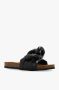 JW Anderson Zwarte platte schoenen met slide sandalen Black Dames - Thumbnail 8