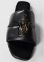 JW Anderson Zwarte Leren Sandalen Elegante Stijl Black Dames - Thumbnail 9