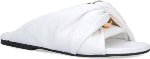 JW Anderson Witte Slider Sandalen voor Dames Wit Dames