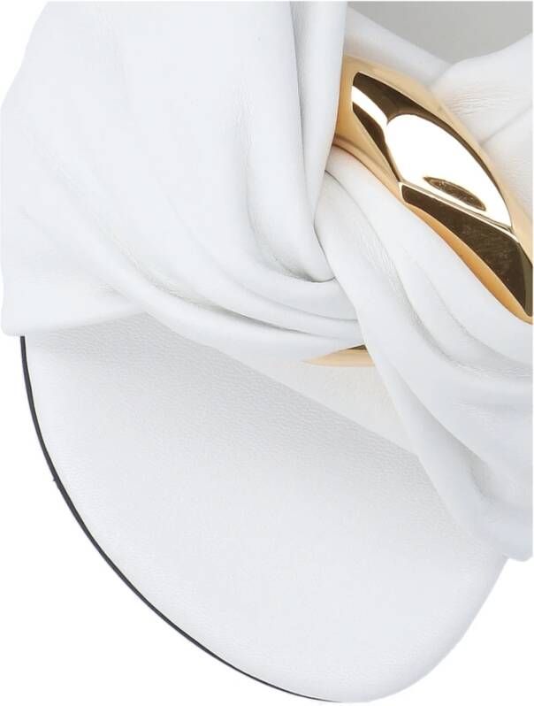 JW Anderson Witte Slider Sandalen voor Dames Wit Dames