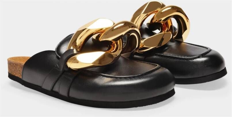 JW Anderson Stijlvolle Vrouwelijke Zwarte Slippers Zwart Dames