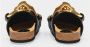 J.W.Anderson Sandalen JW ANDERSON Schwarze Ledermules mit goldfarbener S in zwart - Thumbnail 4