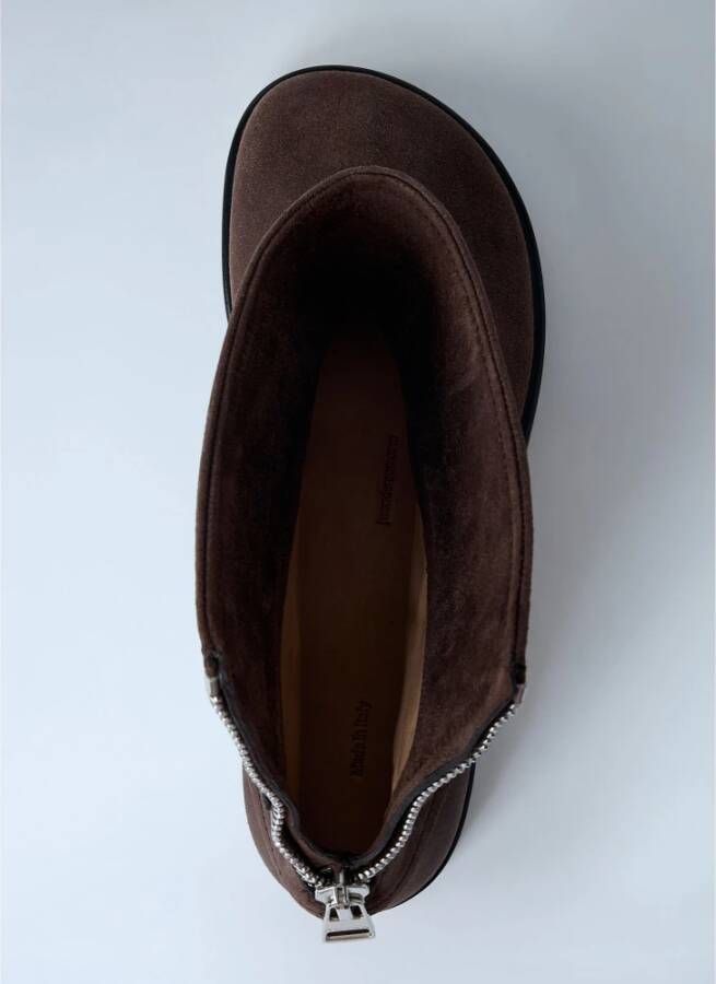 JW Anderson Stijlvolle Suede Biker Boots