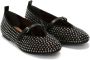 JW Anderson Suede Kid Rubberen Zool Ballerina's Black Dames - Thumbnail 2