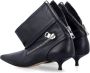 JW Anderson Zwarte Gesloten Biker Enkellaarzen - Thumbnail 2