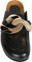 JW Anderson Zwarte Leren Ketting Sandalen - Thumbnail 2