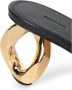 JW Anderson Zwarte Leren Kettinghak Sandalen - Thumbnail 2