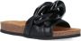 JW Anderson Zwarte platte schoenen met slide sandalen Zwart Dames - Thumbnail 2