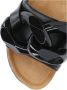 JW Anderson Zwarte platte schoenen met slide sandalen Zwart Dames - Thumbnail 5