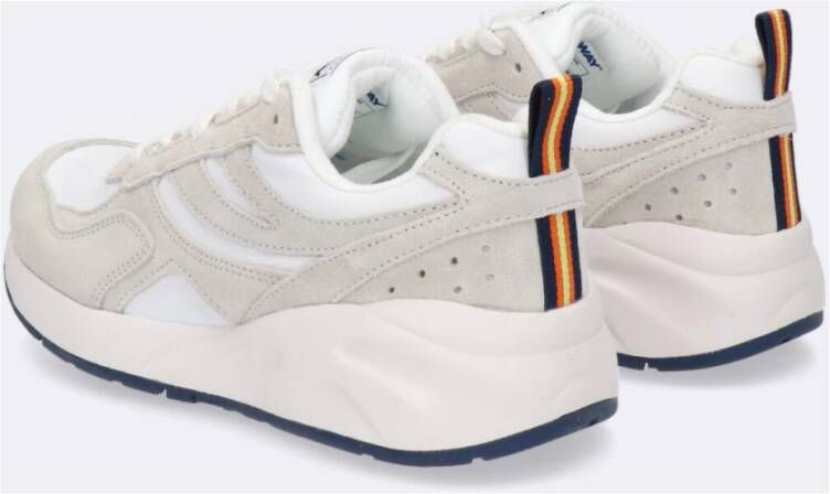 K-way Witte Licht Sneakers Beige Unisex