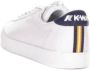 K-way Stijlvolle witte sneakers met blauw detail White Heren - Thumbnail 10