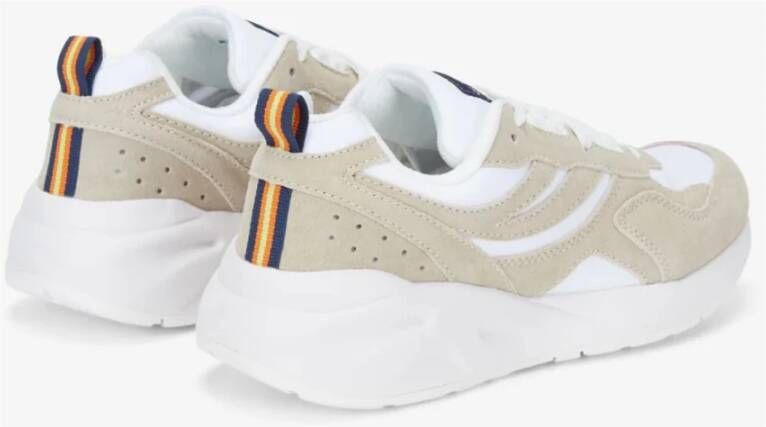K-way Trainings Sneakers Beige Heren