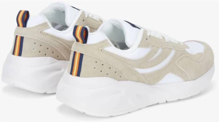 K-way Trainings Sneakers Beige Heren