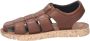 Kangaroos Heren Sandalen Brown Heren - Thumbnail 4