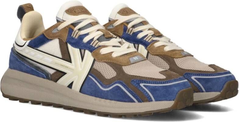 Kaotiko Blauwe Tech Sneakers voor Heren