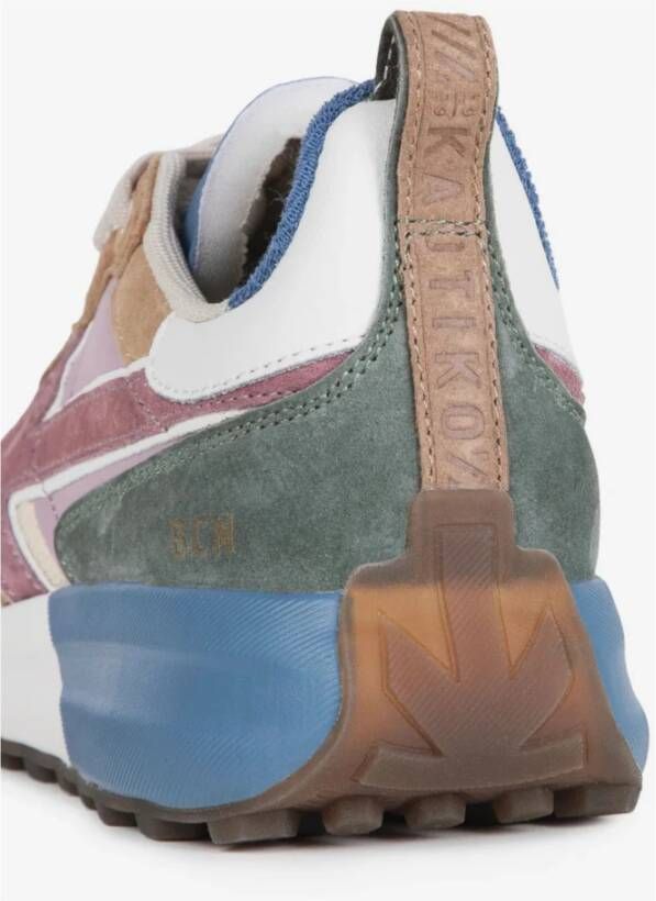Kaotiko Detroit Wood Multicolor Sneakers Vrouwen