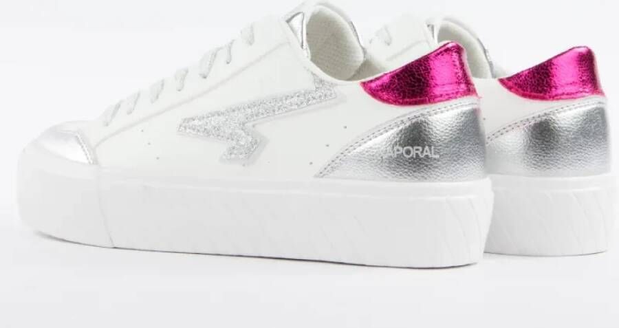 Kaporal Multicolor Platform Glitter Sneakers