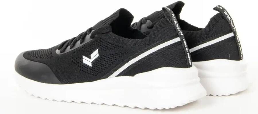 Kaporal Zwarte lage herensneakers