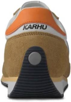 Karhu Mestari Curry True Navy Sneakers Beige Heren