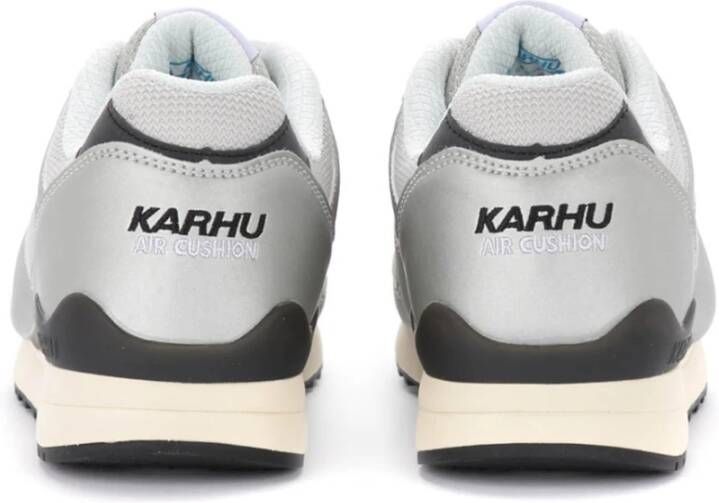 Karhu Sneakers van mesh en zilver met blauwe en roze details Grijs Dames