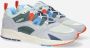 Karhu Fusion 2.0 Dawn Blue Scarlet Ibis Sneakers Blauw Heren - Thumbnail 5