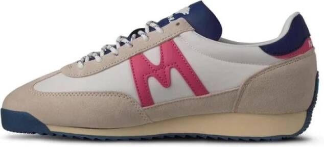 Karhu Witkap Grijs Hot Pink Sneakers Multicolor Heren