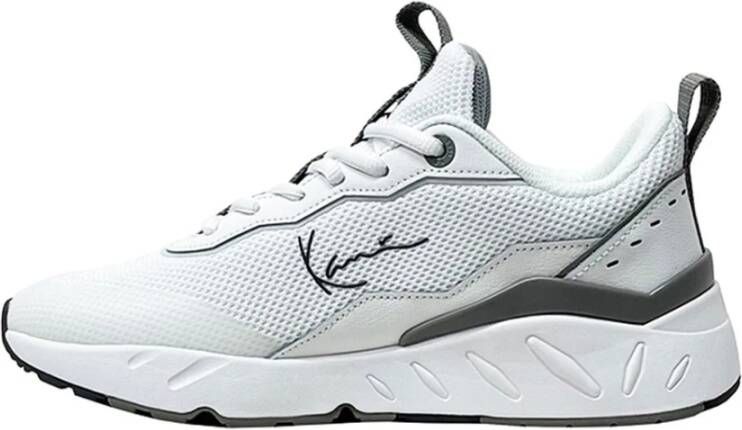 Karl Kani Witte Hood Runner Sneakers Model 1080391 White Heren