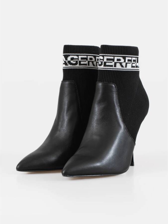 Karl Lagerfeld Heeled Boots Zwart Dames