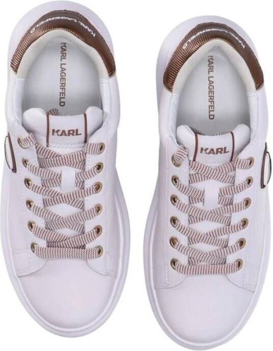 Karl Lagerfeld Ikon NFT Kapri Sneakers White Dames
