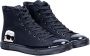 Karl Lagerfeld Kampus III High Lace Sneakers Black Heren - Thumbnail 2