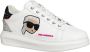 Karl Lagerfeld Kapri Sneakers White Dames - Thumbnail 4