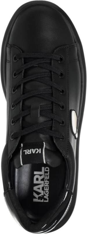 Karl Lagerfeld K Ikonik Kapri Sneakers Vetersluiting Effen Patroon Black Heren