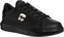 Karl Lagerfeld K Ikonik Kapri Sneakers Vetersluiting Effen Patroon Black Heren - Thumbnail 4