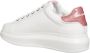 Karl Lagerfeld K Ikonik Kapri Sneakers Vetersluiting Effen Patroon White Dames - Thumbnail 4