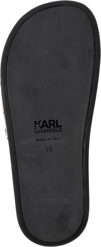 Karl Lagerfeld K Ikonik Kondominium Slides Black Dames