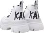 Karl Lagerfeld Lace-up Boots White Dames - Thumbnail 4