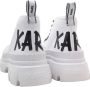 Karl Lagerfeld Lace-up Boots White Dames - Thumbnail 6