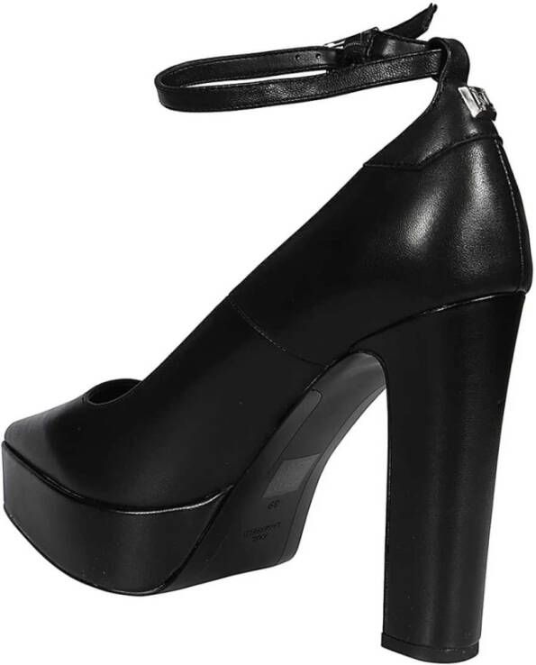 Karl Lagerfeld Leren puntige pumps