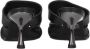 Karl Lagerfeld Leren sandalen met vintage-effect en middelhoge hakken - Thumbnail 2