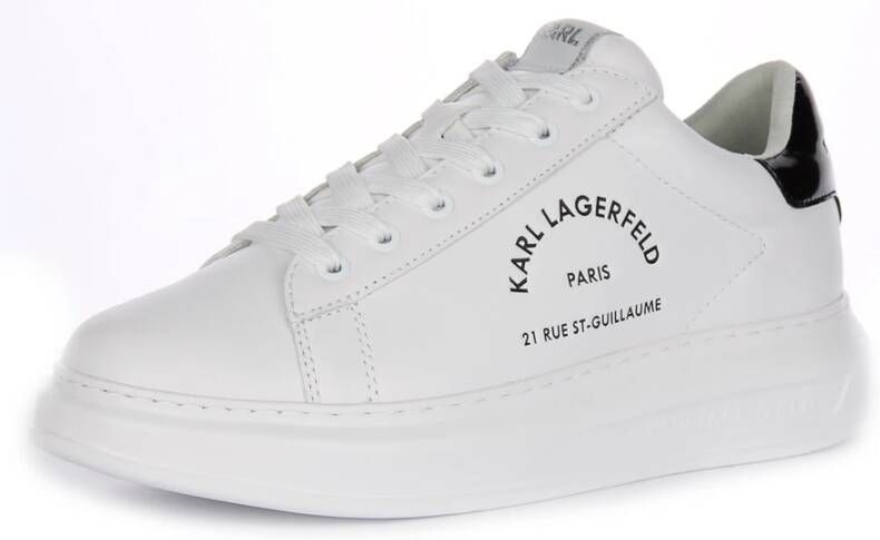 Karl Lagerfeld Maison Karl Leren Sneakers