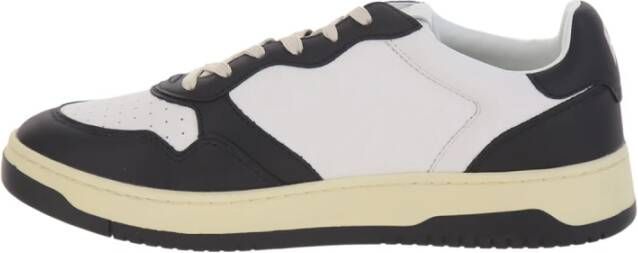 Karl Lagerfeld Multicolor Leren Lage Veterschoenen White Heren