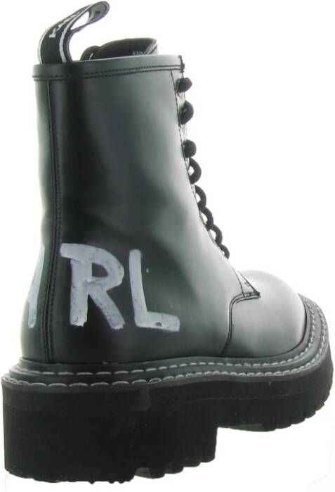 Karl Lagerfeld Patrol II Brush Logo Boots
