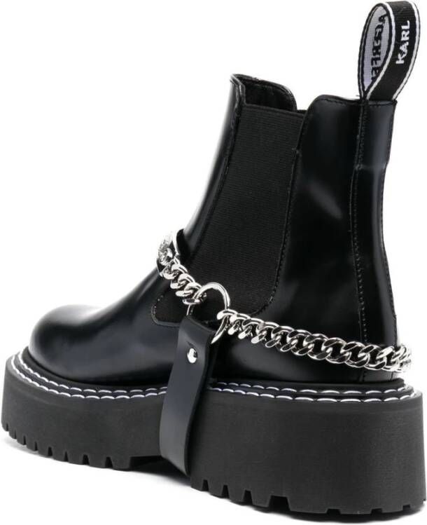 Karl Lagerfeld Patrol II k-chain booties