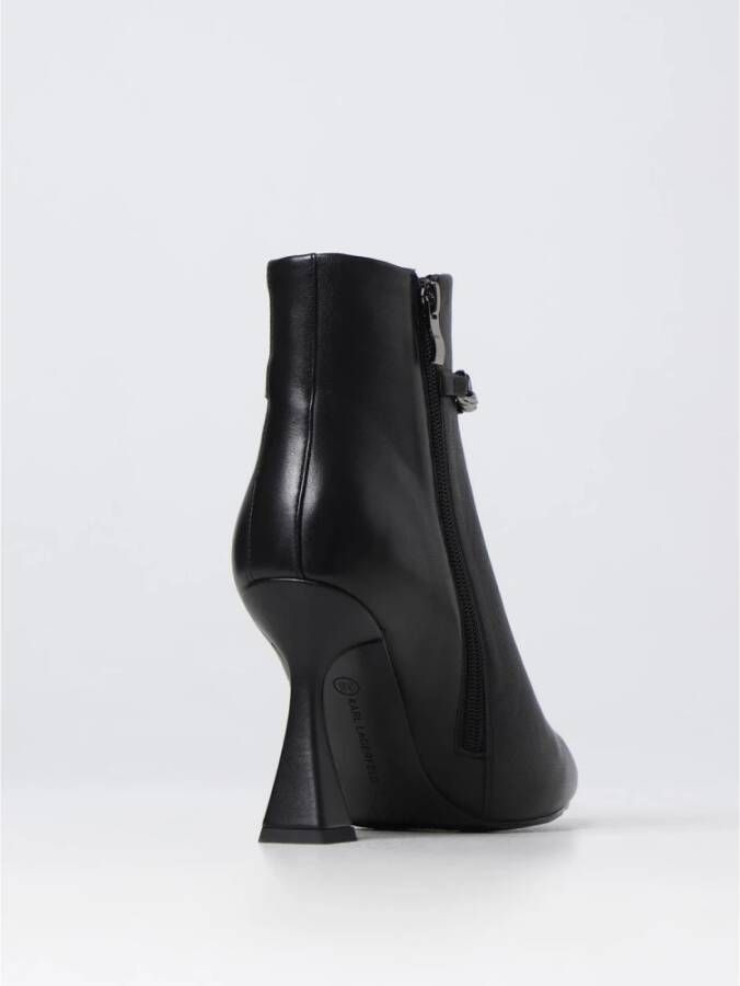 Karl Lagerfeld Platte Enkellaarsjes