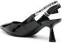 Karl Lagerfeld Hoge hakken Panache Ribbon Sling in zwart - Thumbnail 5