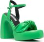 Karl Lagerfeld Sandalen ASTRAGON HI Buckle Strap Sandal in groen - Thumbnail 3