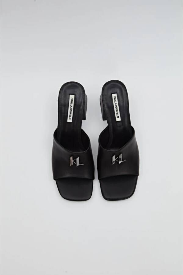 Karl Lagerfeld Sandalen met hoge hakken Zwart Dames